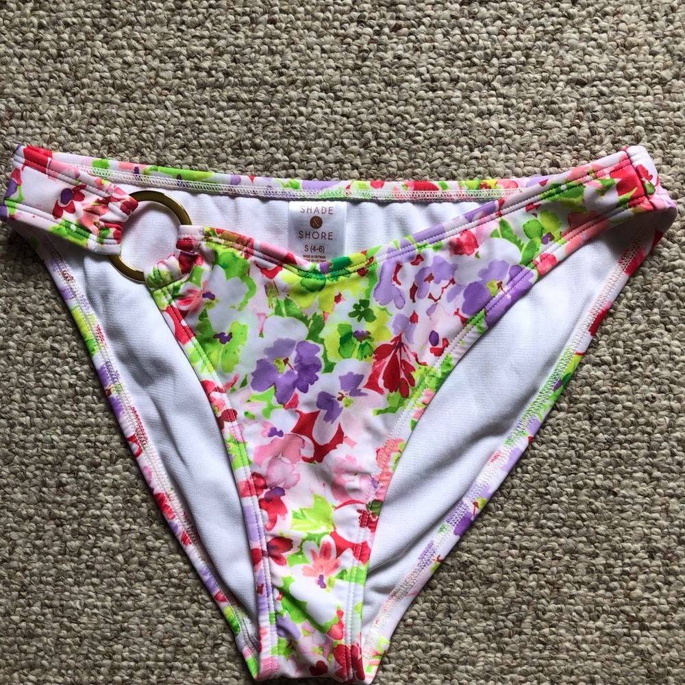 Shade & Shore Bikini Bottoms. Size S. New.